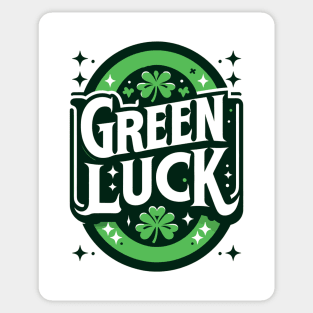 Green Luck Sticker